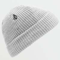 Youth Lined Beanie - Heather Grey