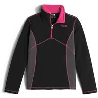 The North Face Glacier 1/4 Zip - Girl's - TNF Black