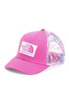 Youth Mudder Trucker Hat - Linaria Pink - The North Face Youth Mudder Trucker Hat - WinterKids.com                                                                                              