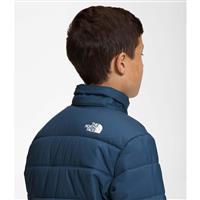Boys Reversible Mount Chimbo Full Zip Hooded Jacket - Shady Blue
