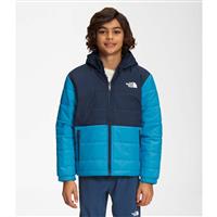 Boys Reversible Mount Chimbo Full Zip Hooded Jacket - Acoustic Blue