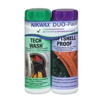 Nikwax Tech Wash/Softshell Duo Pack - One Size - Tech Wash/Softshell Duo Pack                                                                                                                          