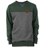 Men's Quarry Crew Sweatshirt - Charcoal / Forest - Men's Quarry Crew Sweatshirt                                                                                                                          