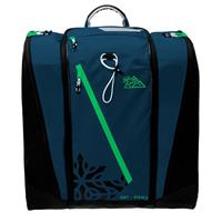 SP Pro Ski Boot Backpack - Cobalt Blue / Green / White - SP Pro Ski Boot Backpack