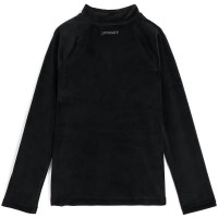 Girls Shimmer Bug 1/2 Zip - Black (BLK2)