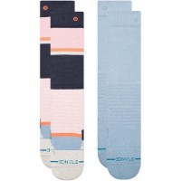 Powdered Kids Snow Sock 2 Pack - Pinkfade