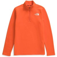 Teen Glacier 1/4 Zip Pullover - TNF Orange