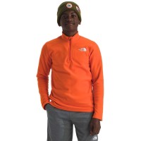 Teen Glacier 1/4 Zip Pullover - TNF Orange