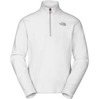 The North Face Glacier 1/4 Zip - Girl's - TNF White (APYN) - Girl's Glacier 1/4 Zip