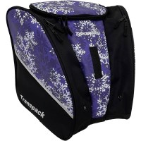 Edge Junior Ski Boot Bag - Purple Snowflake