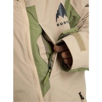 Kids' Hillslope 2L Jacket - Summit Taupe / Forest Moss