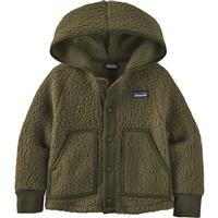 Youth Baby Retro Pile Jacket - Basin Green (BSNG)