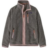 Boys Retro Pile Jacket - Salt Grey (SGRY)