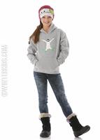 Youth Skier Hoodie - WinterKids Youth Zemu Skier Hoodie Full