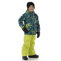 Columbia Lightning Lift Jacket - Boy's - Bright Chartreuse