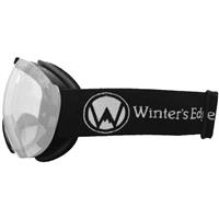 Double Lens Goggle - Black Frame w/ Clear Lens (A60)