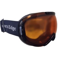 Double Lens Goggle - Black Frame w/ Rose Lens